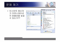 [조직행동론] 인스턴트메신저가 커뮤니케이션에 미치는 영향-4