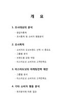 [소비자행동론] 미스터 도넛의 소비자 인지도 조사 및 마케팅 전략 제안-2