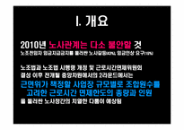 [노사관계론] 2010년 임단협 노사전략 평가 및 전략-임금 및 전임자 급여지급금지를 중심으로-4