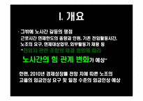 [노사관계론] 2010년 임단협 노사전략 평가 및 전략-임금 및 전임자 급여지급금지를 중심으로-6
