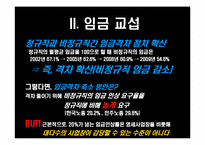 [노사관계론] 2010년 임단협 노사전략 평가 및 전략-임금 및 전임자 급여지급금지를 중심으로-20