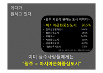 [광고전략] 광주 아시아 문화중심도시로의 광고 마케팅 전략-9