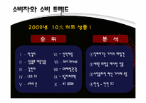 [소비자행동론] 2010년 현대 소비트렌드 조사-3