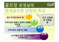 [여가산업론] 국내 골프장 현황, 문제점과 골프산업의 활성화 방안-16
