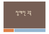 [사회복지] 장애 아동을 통해 본 장애인에 대한 실태와 그 대안-14
