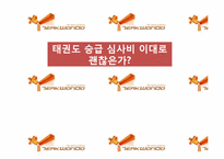 [스포츠와 법] 태권도의 승급 심사비 구조 및 해결 방안-1