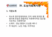 [사회복지] 종합사회복지관 특화사업과 그 한계점 및 해결방안-11