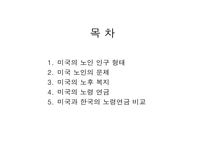 [사회복지] 미국의 노인복지-2