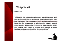[영미소설 개론] Adventures of Huckleberry Finn(허클베리핀의 모험)-20