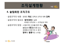 [조직설계론] KB국민은행의 새로운 조직개편과 설계-17
