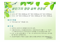 [식생활관리] 생애주기별 식사지침(성인기)-8