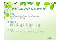 [식생활관리] 생애주기별 식사지침(성인기)-9