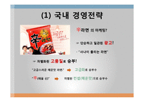 [국제경영] 신라면 경영전략-7