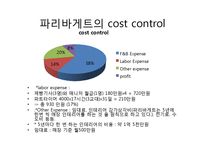[식음료경영] 파리크라상의 cost control 파리바게뜨-12