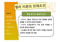 켈러 Keller의 ARCS 학습동기 설계이론-5