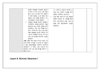 [프랑스 교재 연구 및 지도법] 고등학교 2학년 `Bonnes Vacances`-5