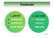 고교다양화, 교육정책-2