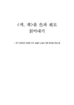 색계 작품분석-작가 정체성과 관계된 의미 도출과 소설과 영화 분석을 중심으로-16