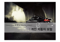 개인자동차 보험-1