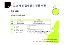 고교 내신 절대평가 전환, 왜? - 상대평가에서 절대평가로의 전환 이유 및 각각의 장단점 분석, 부작용 해소 방안 모색 등-13
