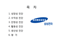 [재무관리] 삼성전자의 재무비율분석-2