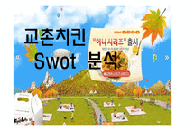 [마케팅 원론] 교촌치킨 Swot 분석-1