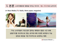 [소비자행동] 미디어가 소비자에게 미치는 영향-4