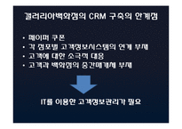 [유통정보론] IT기술을통한 과학적 고객관리가 필요한 갤러리아백화점-13
