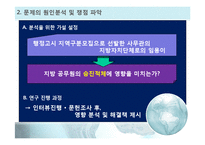 [인사행정론] 지방자치단체의 인사적체-4