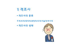 [국어통사론] 조사와 어미-8