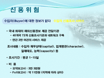무역기업의 각종위험(사례포함) 과 대비책-12