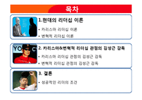 카리스마&변혁적 리더십 관점의 김성근 감독-2
