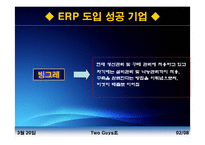ERP 성공 실패사례 개요-3