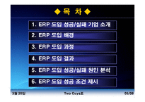 ERP 성공 실패사례 개요-6