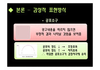 [마케팅원론] 광고메세지 표현방식유형 광고사례-광고메세지 소구점을 통한 소비자 성향 분석-16