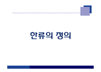 한류와 반한류 레포트-3