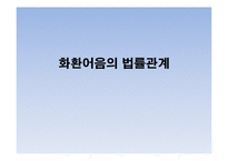 [유가증권법] 화환어음의 법률관계-1