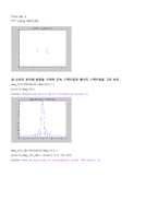 [통신공학] FFT using MATLAB-9