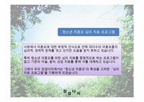 [평생교육프로그램개발]청소년 미혼모를 위한 심리 치료-2