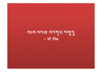 피자헛 VS 미스터피자 마케팅 경영 비교분석 파워포인트-6