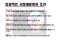[마케팅] 시장세분화(segmentation) 실패 성공사례-5
