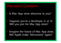 [경영정보시스템] Discussion on Mac App store(영문)-14