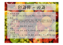 [식품재료학] 과일의 분류-4