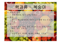 [식품재료학] 과일의 분류-14