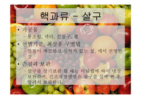 [식품재료학] 과일의 분류-19