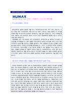 ★(2022년 휴맥스 자기소개서) 휴맥스(개발분야) 자기소개서 우수샘플 [휴맥스 자소서/휴맥스 자기소개서/지원동기 첨삭항목]-1