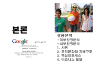 [경영전략론] Google(구글) 성공사례 분석-7