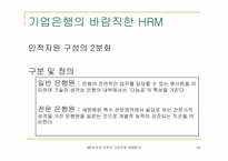[인사관리] IMF이전과 이후의 기업은행 인적자원관리에 대한 분석-19