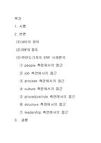 [경영정보시스템] ㈜만도기계의 ERP 사례분석-1