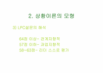 [조직행동론] Fiedler 상황이론-6